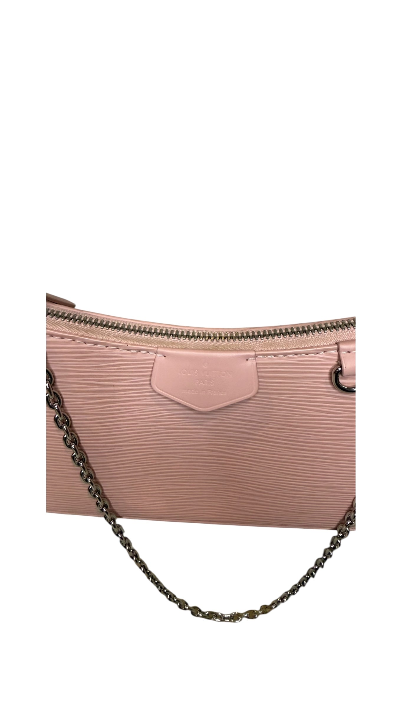 Pre-owned Louis Vuitton Epi Leather Pink Easy Pouch crossbody bag