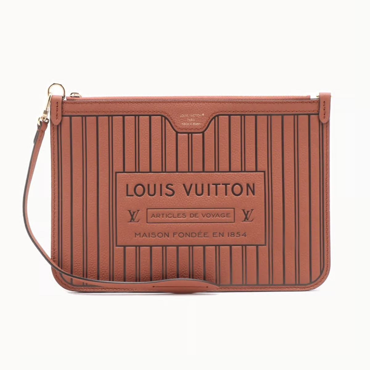 Pre-owned Louis Vuitton inside out Neverfull MM pouch