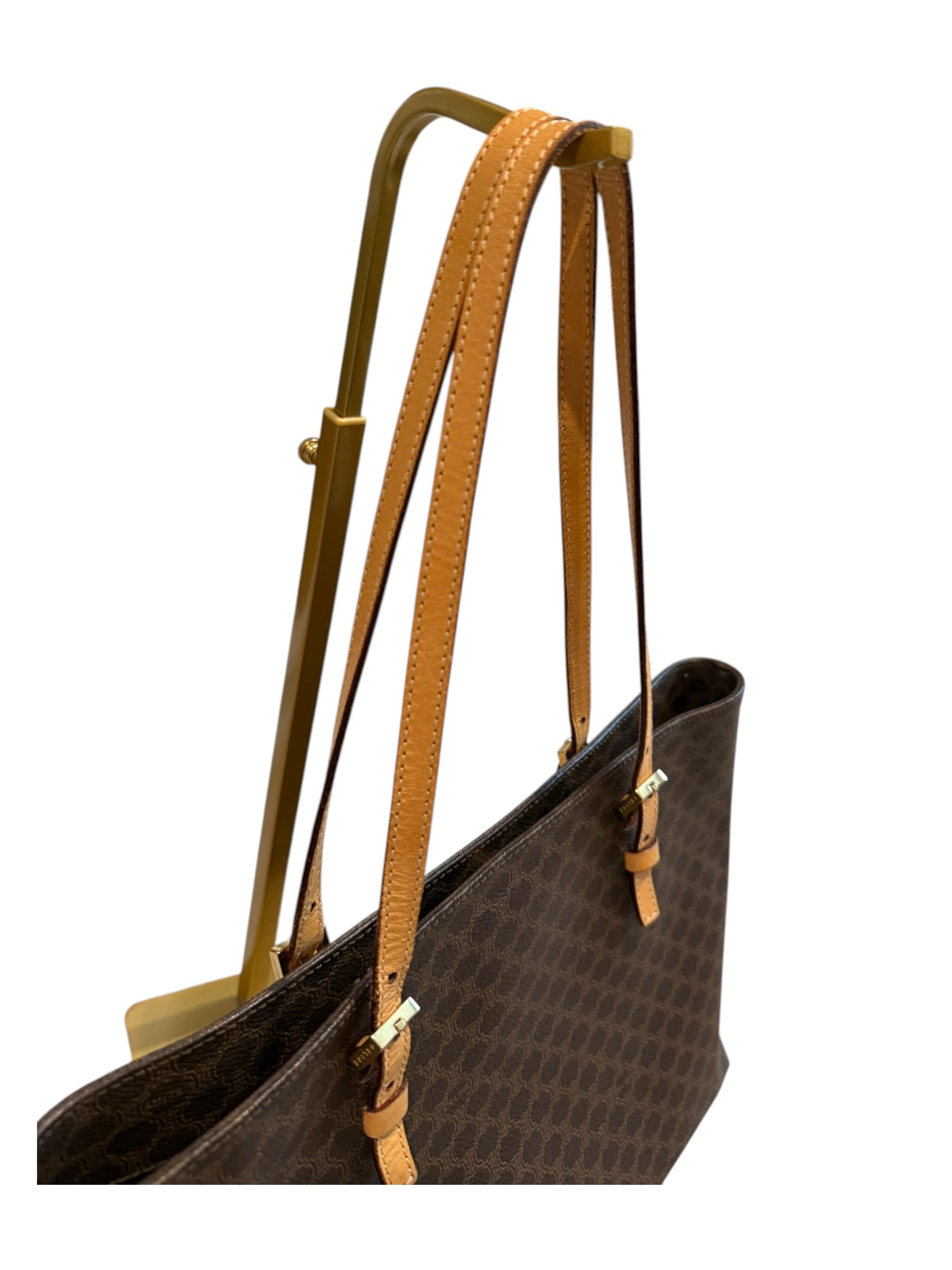 Pre-owned Celine Macadam tote shoulder bag